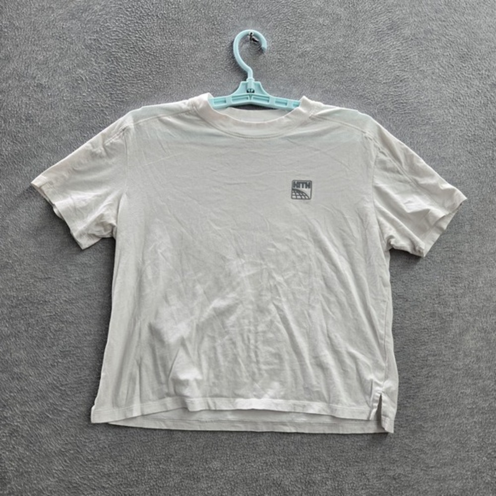 Kith‎ Men Shirt S White Logo Graphic Print Short Sleeve Crew Neck Pullover Tee